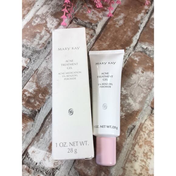 Mary Kay Acne Treatment Gel Full Size 1 oz Discontinued Exp New With Box - Picture 1 of 4